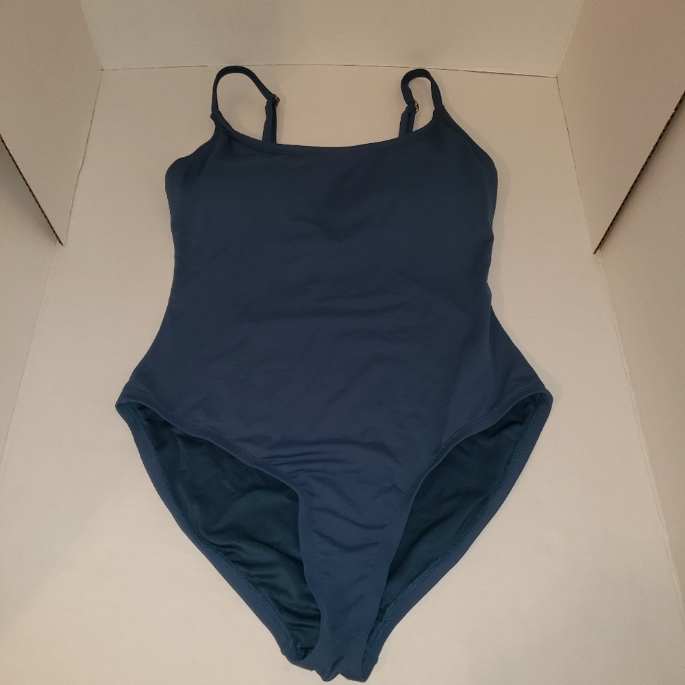 Anne Cole One Piece Blue Bathing Suit Size 6